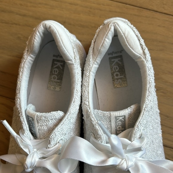 Keds Alley Celebration Sequins Sneakers Size 7 - Picture 5 of 10